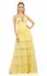 Preview: Abendkleid WD14127 gelb / orange